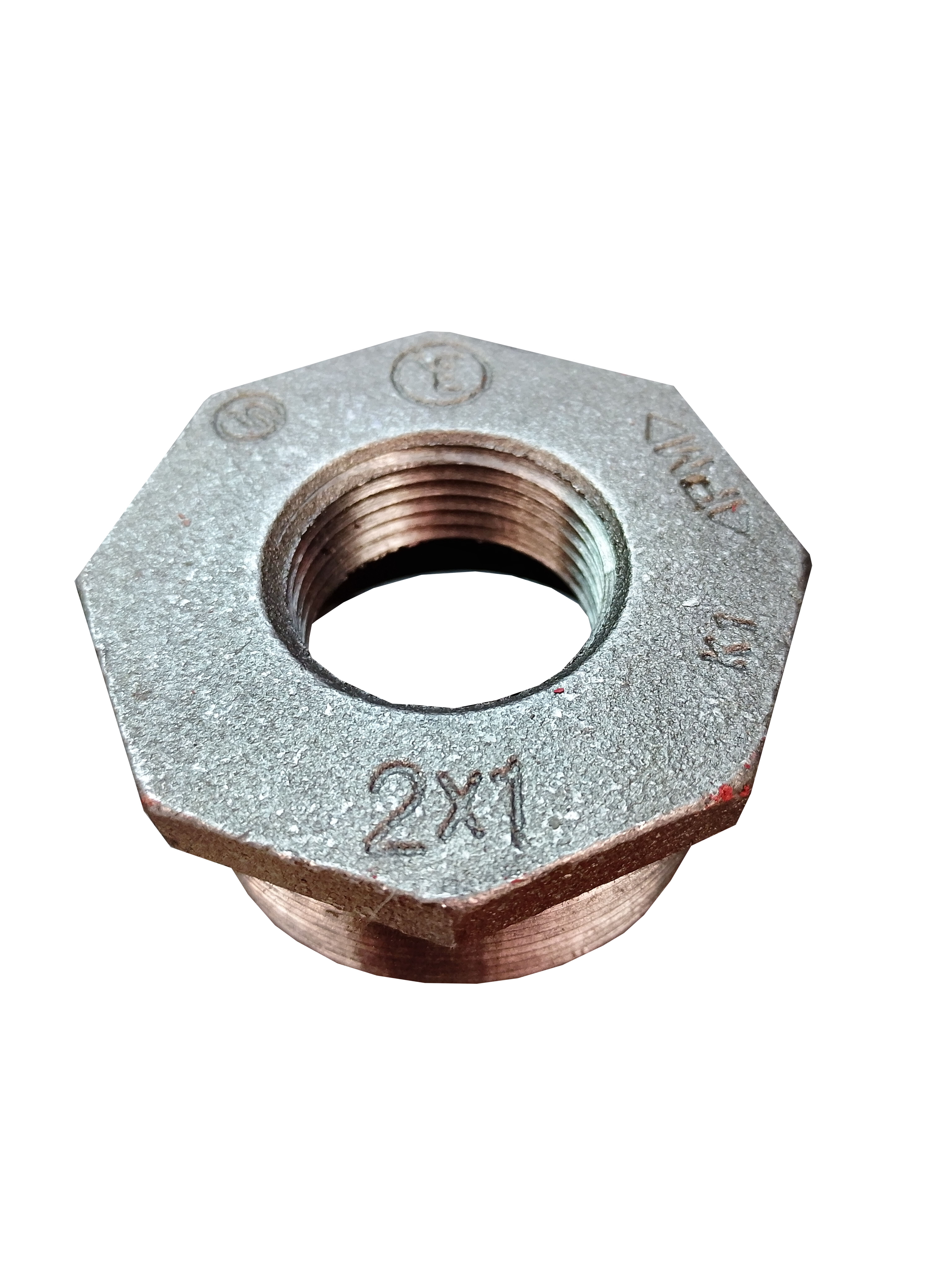REDUCCION BUSHING ROSCADA DE 2" A 1"